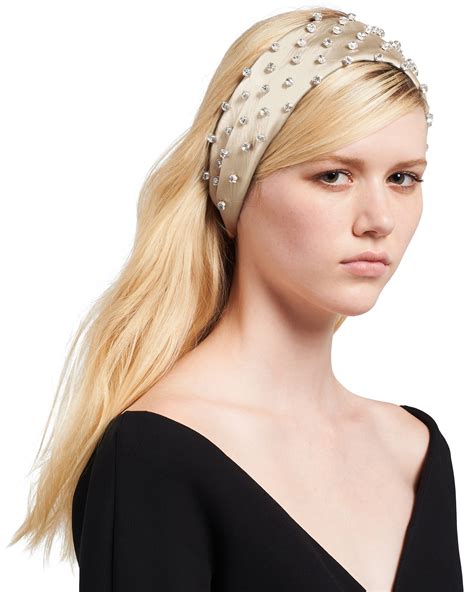 prada headbands women